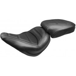 Седалка solo tour trapezoid stitch black MUSTANG SEATS 75061