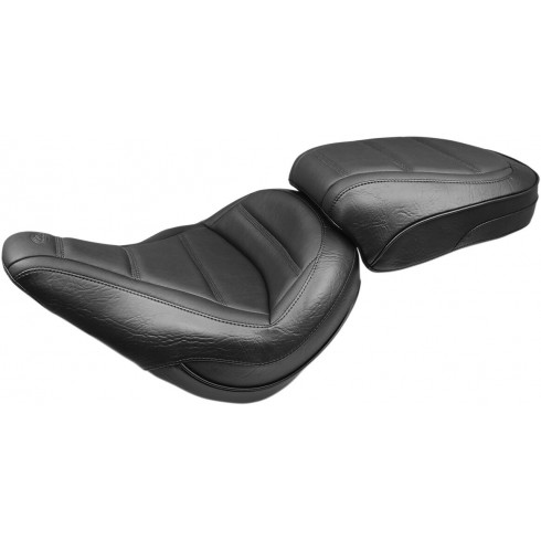 Седалка solo tour trapezoid stitch black MUSTANG SEATS 75061 Седалка solo tour trapezoid stitch black MUSTANG SEATS 75061