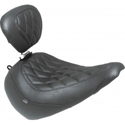 Седалка solo wide tripper с облегалка breakout MUSTANG SEATS 89027