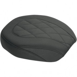Задна седалка solo wide tripper diamond stitched black MUSTANG SEATS 76705