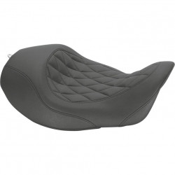 Седалка wide tripper forward solo diamond stitched black MUSTANG SEATS 76710