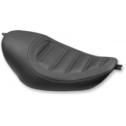 Седалка solo DAYTONA FRED KODLIN SIGNATURE SERIES с повдигнати детайли и кожени акцентни ленти MUSTANG SEATS 76303