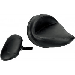 Седалка solo vintage гладка с облегалка MUSTANG SEATS 79454