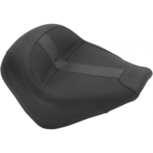 Седалка за водача vintage solo гладка черна MUSTANG SEATS 75374 Седалка за водача vintage solo гладка черна MUSTANG SEATS 75374