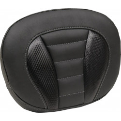 Подложка за sissy bar черна с gun metal конец MUSTANG SEATS 89015GM