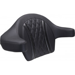 Възглавница за облегалка TPAK DLX DIAM GUN METAL GRAY THREAD MUSTANG SEATS 88430GM