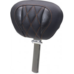 Облегалка SUPER TOUR DLX DIAM ORANGE THREAD MUSTANG SEATS 89460MO
