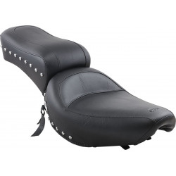 Седалка едно парче 2-up plain studded with conchos MUSTANG SEATS 75302