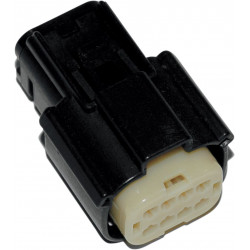 Конектор MOLEX MX-150 женски 8-позиционен черен NAMZ NM-33472-0801