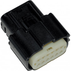 Конектор molex MX-150 женски 12-пинов черен NAMZ NM-33472-1201