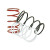 Комплект пружини TRQ SPORT-3PCS ДРУГИ NK900.50 Комплект пружини TRQ SPORT-3PCS ДРУГИ NK900.50 thumb