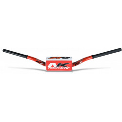 Кормило K-BAR RADICAL DESIGN алуминий червено-бяло NEKEN R00182C-RW