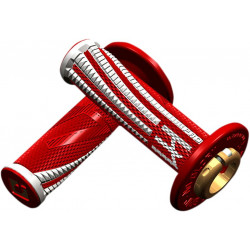 Emig pro V2 lock-on soft grip red/white ODI H36EPRW Emig pro V2 lock-on soft grip red/white ODI H36EPRW