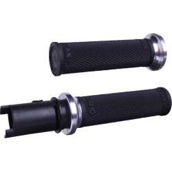 Гумички Ruffian Lock-On Street - CVO - черно/сребристо ODI V30HTCB-S Гумички Ruffian Lock-On Street - CVO - черно/сребристо ODI V30HTCB-S