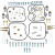 Комплект карбуратор YAM XVZ13 RYLSTR ДРУГИ 26-1641 Комплект карбуратор YAM XVZ13 RYLSTR ДРУГИ 26-1641 thumb