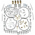 Комплект карбуратор YAM VMX12 VMAX ДРУГИ 26-1675 thumb