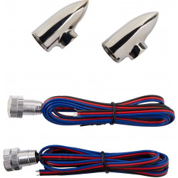 Светлина MRKR BLLT W-AMB/CHR PAUL YAFFE PYO:LB-F-DRL-C Светлина MRKR BLLT W-AMB/CHR PAUL YAFFE PYO:LB-F-DRL-C