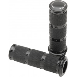 Ръкохватки за кормило CONTOUR XLS (TBW) черен анодизиран PERFORMANCE MACHINE 0063-2087-B
