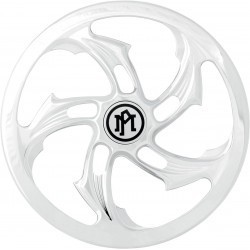 Предна плоча interchangeable rival chrome за всички super gas въздушни филтри PERFORMANCE MACHINE 0206-2010RVL-CH