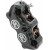 Спирачен апарат радиален ляв 4 бутален контрастен срез PERFORMANCE MACHINE 0052-2405-BM thumb