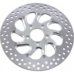 Спирачен диск плаващ преден/ляв TORQUE хром 11.8 PERFORMANCE MACHINE 0133-1800TORLS-CH