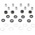 Комплект лагери за A-Arm OEM замяна горен заден PIVOT WORKS PWAAK-H04-432UR thumb