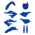Комплект обтекатели YZ 125/250 22-26 POLISPORT 91652 Комплект обтекатели YZ 125/250 22-26 POLISPORT 91652 thumb