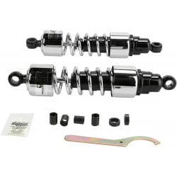 Хромирани амортисьори PROGRESSIVE SUSPENSION 412 series dual shock 12 Хромирани амортисьори PROGRESSIVE SUSPENSION 412 series dual shock 12
