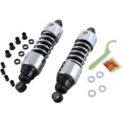 Прогресивни амортисьори 412 серия American-tuned gas shocks chrome 11.5 Прогресивни амортисьори 412 серия American-tuned gas shocks chrome 11.5