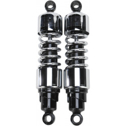 Стандартен двоен амортисьор PROGRESSIVE SUSPENSION 412 SERIES хром 12 Стандартен двоен амортисьор PROGRESSIVE SUSPENSION 412 SERIES хром 12