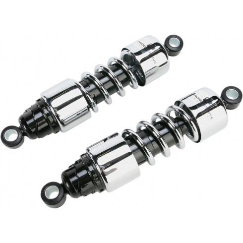 Стандартен двоен амортисьор PROGRESSIVE SUSPENSION 412 SERIES chrome 11.5 Стандартен двоен амортисьор PROGRESSIVE SUSPENSION 412 SERIES chrome 11.5