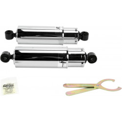 Амортисьори PROGRESSIVE SUSPENSION 412 SERIES AMERICAN-TUNED GAS W/COVER CHROME 12 Амортисьори PROGRESSIVE SUSPENSION 412 SERIES AMERICAN-TUNED GAS W/COVER CHROME 12