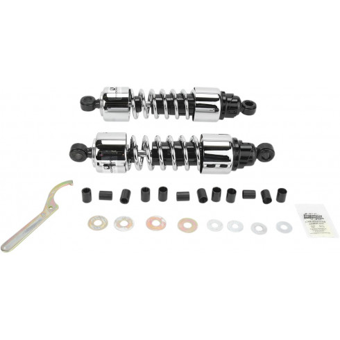 Амортисьори PROGRESSIVE SUSPENSION SERIES 412 heavy-duty chrome 12.5 Амортисьори PROGRESSIVE SUSPENSION SERIES 412 heavy-duty chrome 12.5