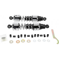 Двойни амортисьори PROGRESSIVE SUSPENSION 412 SERIES хром 13 Двойни амортисьори PROGRESSIVE SUSPENSION 412 SERIES хром 13