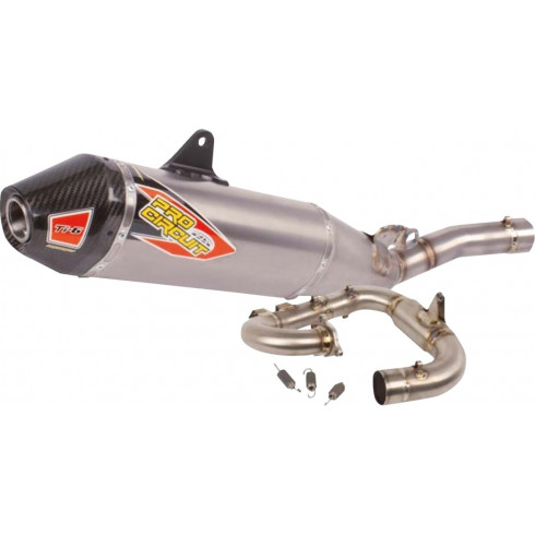 Ti-6 titanium система с карбонови крайни капачки PRO CIRCUIT 0332645F Ti-6 titanium система с карбонови крайни капачки PRO CIRCUIT 0332645F