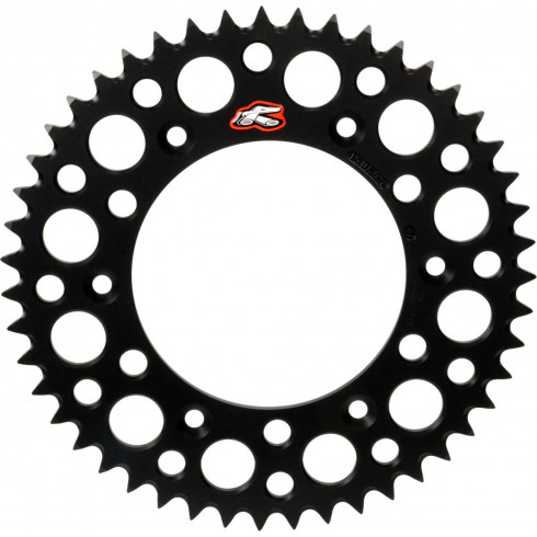 Заден CW Black Grvd Pkd RENTHAL 441U-428-48GPBK Заден CW Black Grvd Pkd RENTHAL 441U-428-48GPBK