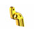 Удължител на лоста за превключване GOLD RICK'S MOTORSPORT ELECTRICS M8-GSE1000-GG thumb