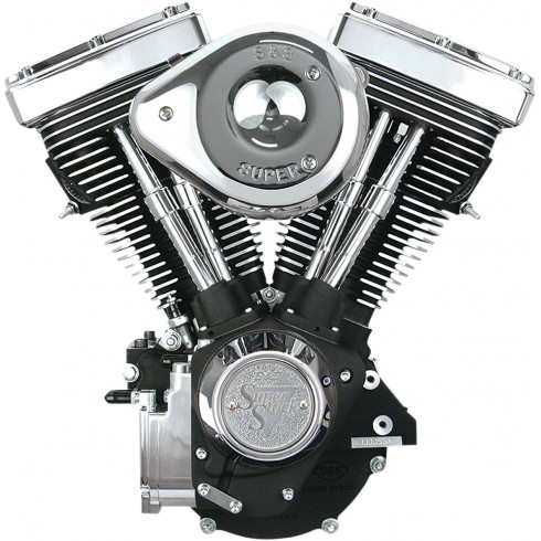 Двигател V80 пълна сглобка wrinkle black S&S CYCLE 310-0238 Двигател V80 пълна сглобка wrinkle black S&S CYCLE 310-0238