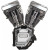 Двигател T124HC BLK -06 S&S CYCLE 310-0282A Двигател T124HC BLK -06 S&S CYCLE 310-0282A thumb