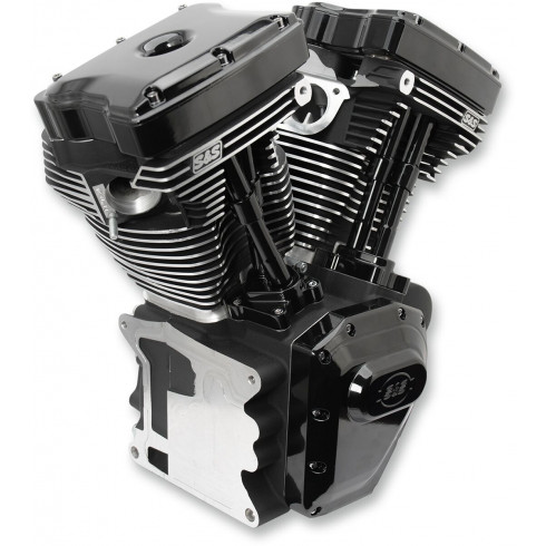 Двигател T124HCLB BLK 99-06 S&S CYCLE 310-0831A Двигател T124HCLB BLK 99-06 S&S CYCLE 310-0831A