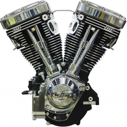 Двигател V124 BLK/WB LB S&S CYCLE 310-1159 Двигател V124 BLK/WB LB S&S CYCLE 310-1159