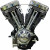 Двигател V124 BLK/WB LB S&S CYCLE 310-1159 Двигател V124 BLK/WB LB S&S CYCLE 310-1159 thumb