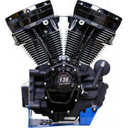 Двигател MK136 550G CAM oil cooled blk M8 Softail 2018-24 S&S CYCLE 310-1295