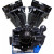 Двигател MK136 475G CAM oil cooled blk M8 Softail 2018-24 S&S CYCLE 310-1296 thumb