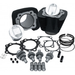 Комплект hooligan 1200cc до 1250cc черен S&S CYCLE 910-0608