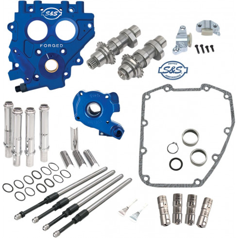 Комплект задвижване на верига CAM 585C CHEST KIT с плоча стандарт S&S CYCLE 330-0553 Комплект задвижване на верига CAM 585C CHEST KIT с плоча стандарт S&S CYCLE 330-0553