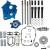 Комплект cam chest 496 gear o/c black tube M8 w/o VVT 2017-25 S&S CYCLE 310-1383 Комплект cam chest 496 gear o/c black tube M8 w/o VVT 2017-25 S&S CYCLE 310-1383 thumb