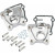 Капак на клапаните комплект twin-cam chrome S&S CYCLE 106-3883 thumb
