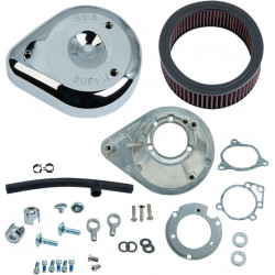 Комплект въздушен филтър classic teardrop stock bore tbw chrome S&S CYCLE 170-0305B Комплект въздушен филтър classic teardrop stock bore tbw chrome S&S CYCLE 170-0305B
