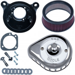 Въздушен филтър mini teardrop stealth EFI chrome S&S CYCLE 170-0441